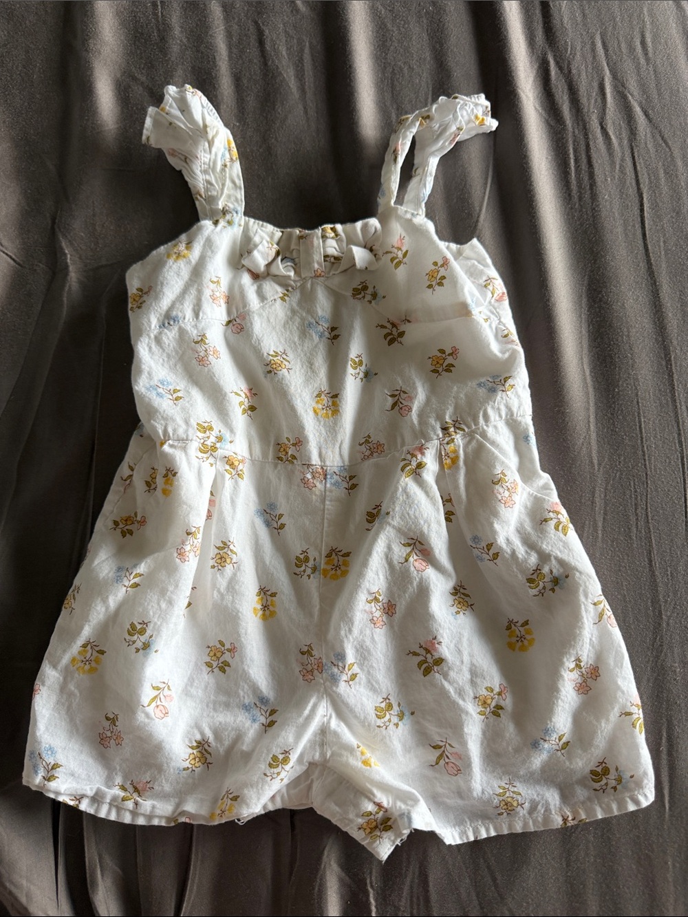 Janie & Jack floral romper